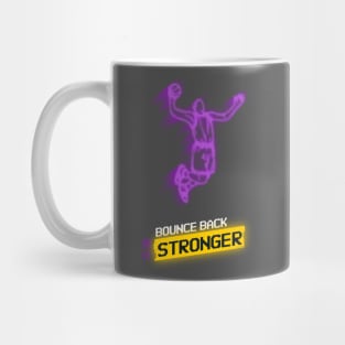 Bounce Back Stronger Basketball Mug